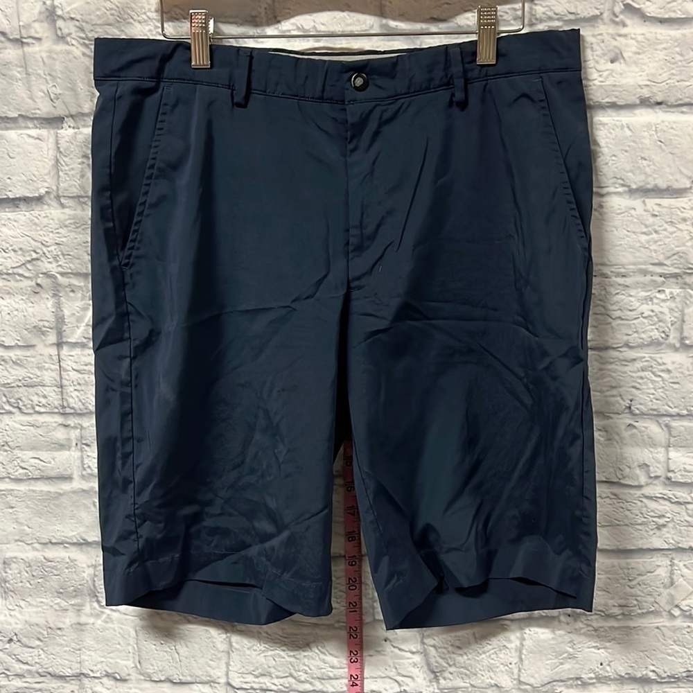 Greg Norman golf shorts | navy blue | size 34 - Picture 1 of 11